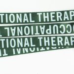 5 OCCUPATIONAL THERAPIST Printed OT Hospital Strap Breakaway Lanyard: FREE UK Postage and Packing!