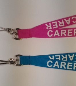 Carer Lanyard I Am A Carer Blue Awareness Lanyard Care Worker - Foto 2