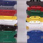 5 x ID Card Holders: Single Sided Rigid Design: Portrait or Landscape: 7 Colours