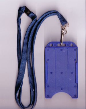 25 x ID Badge Card Rigid Holder & 10mm Lanyards 11 Colours Available FREE UK P&P - Image 3