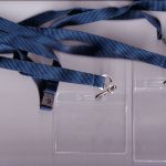 100 x Clear Flexible ID Badge Card Holders & 15mm Lanyards:10 Colours Available
