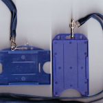 5 x ID Badge Card Rigid Holder & 10mm Lanyards: 11 Colours Available FREE UK P&P