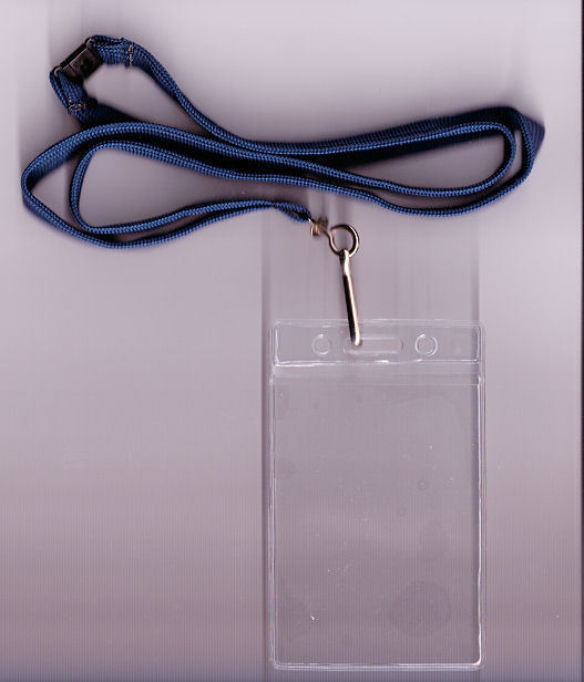 10 x Clear Flexible ID Badge Card Holders and 15mm Lanyards:10 Colours Available 